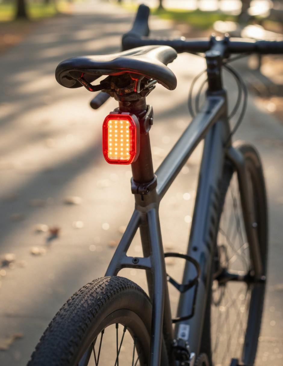 Lámpara direccional para bicicleta 12