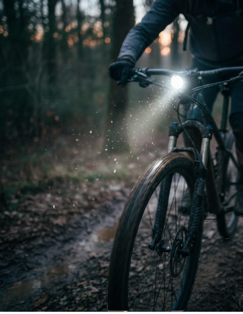 Lámpara direccional para bicicleta 9