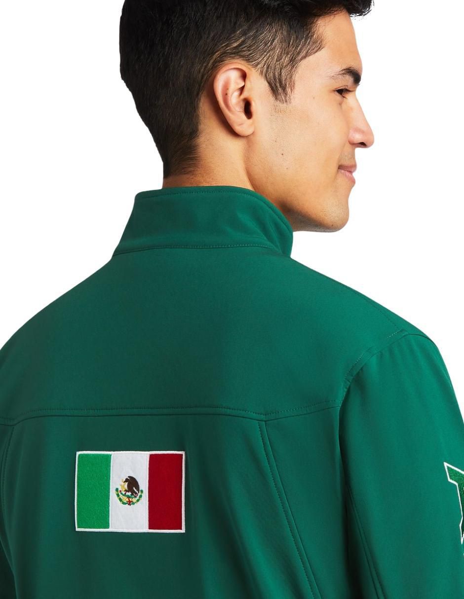 Chamarra rompevientos bolsa con cierre para hombre