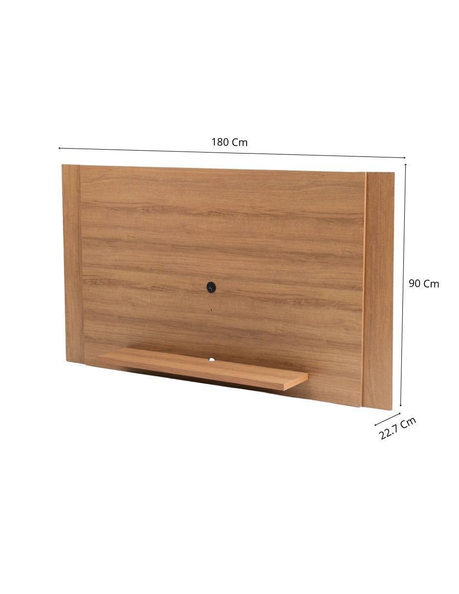 Mueble flotante para TV armable Capim Loomber de MDF
