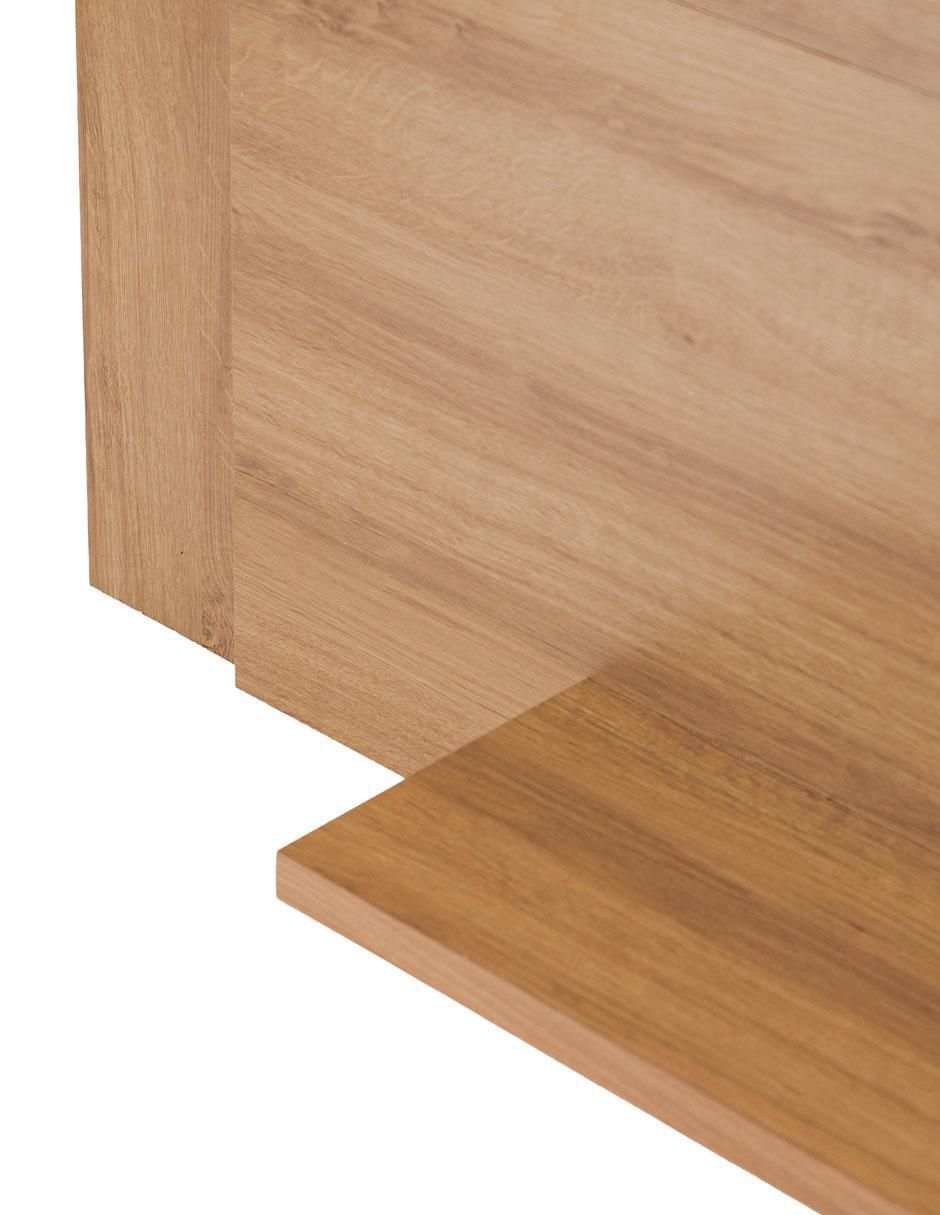 Mueble flotante para TV armable Capim Loomber de MDF