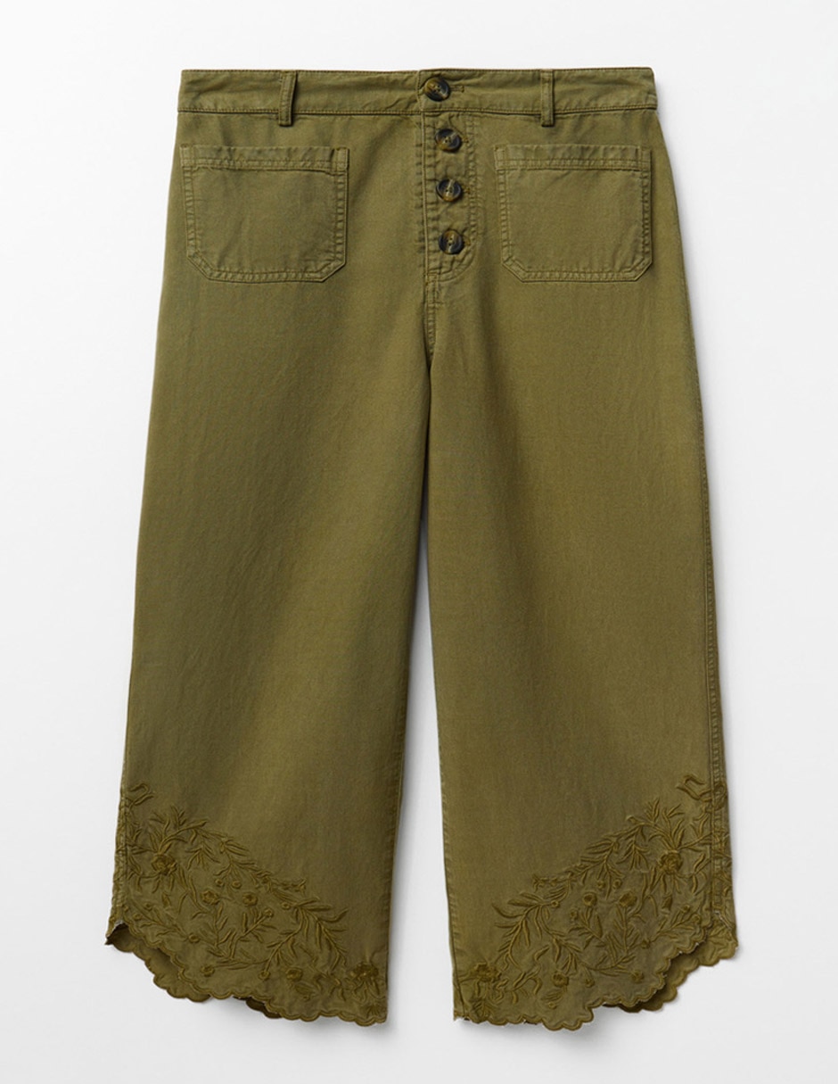Pantalón relaxed amplio para mujer 2