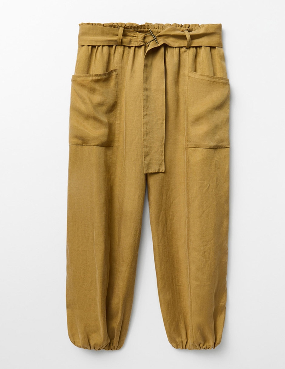 Pantalón relaxed amplio para mujer 6