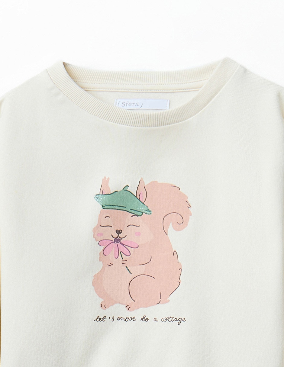 Conjunto de algodón para niña 4