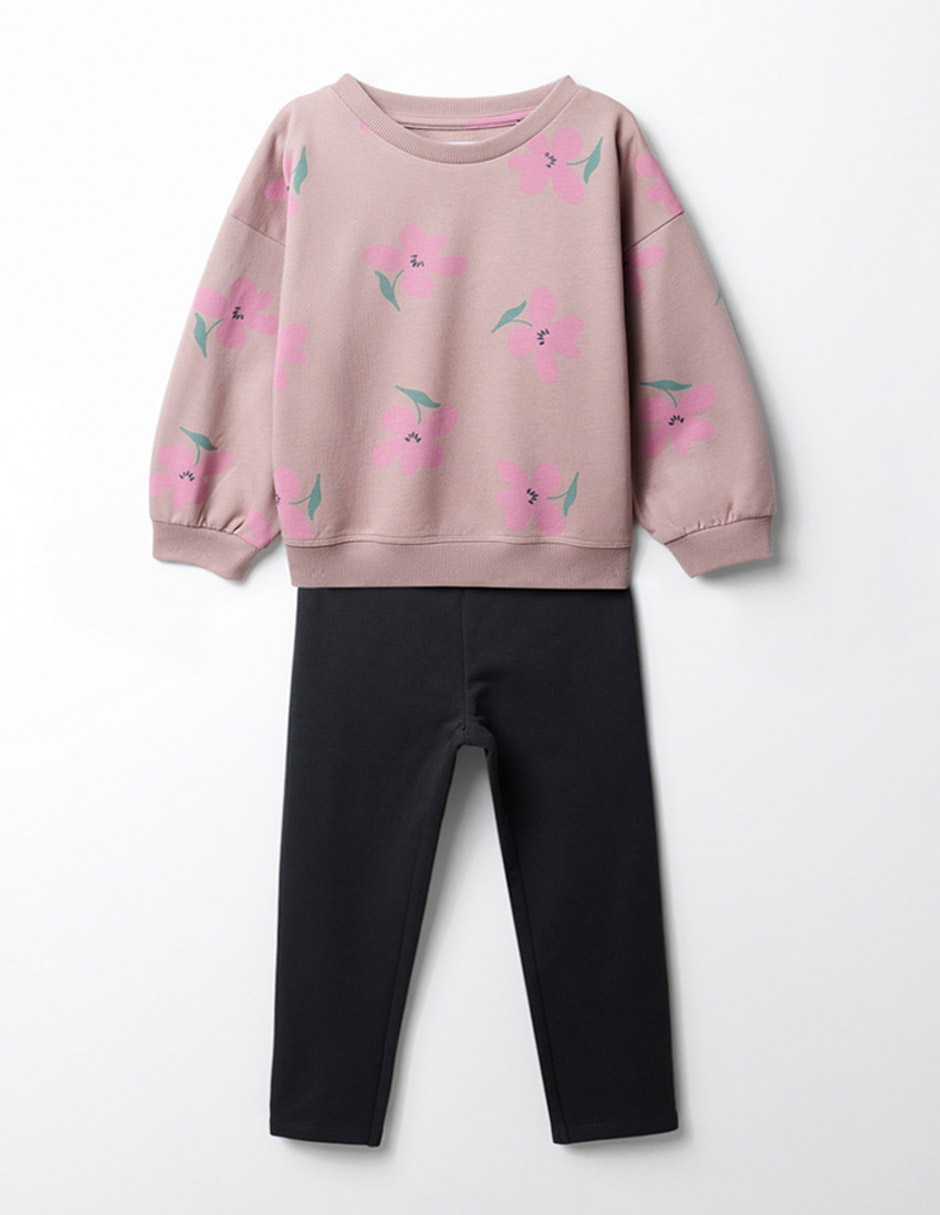Conjunto de algodón para niña Conjunto de algodón para niña
