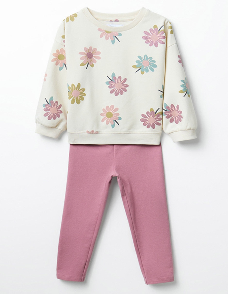 Conjunto de algodón para niña