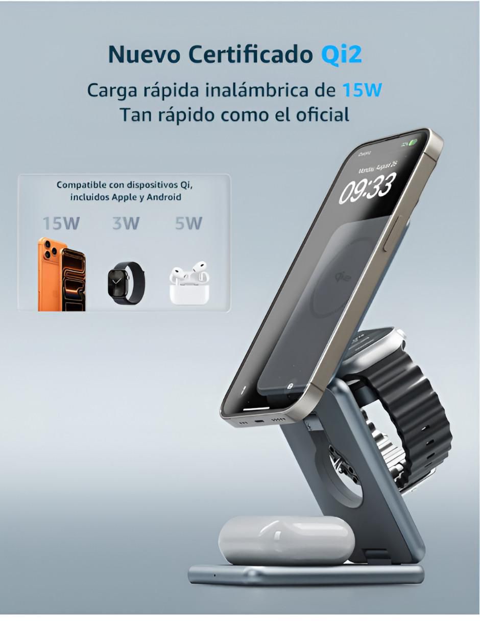 Cargador inalámbrico de 100 W XTLLAR11628 2