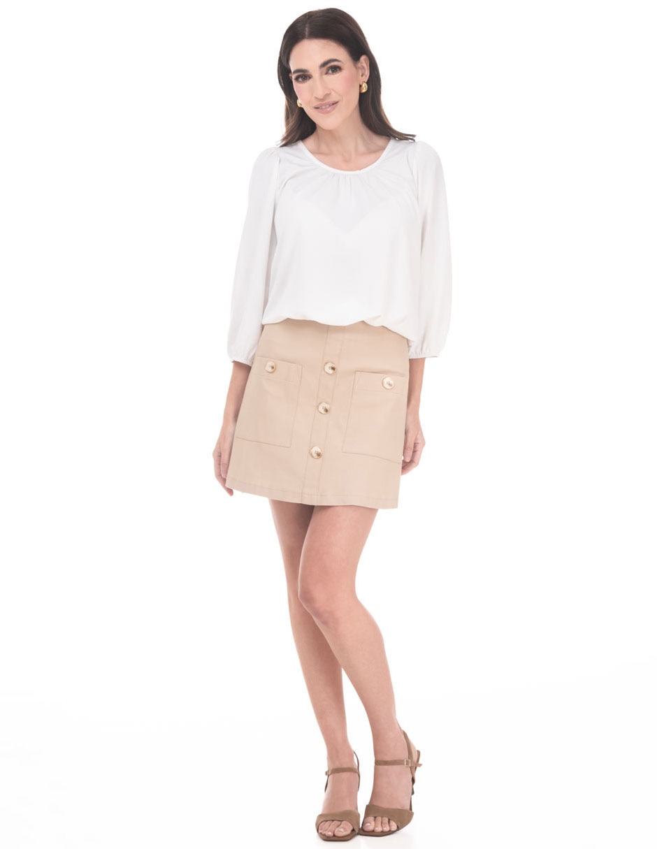 Blusa manga 3/4 para mujer 3