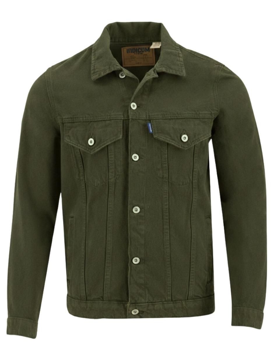 Chamarra denim de mezclilla con bolsillos para hombre 6