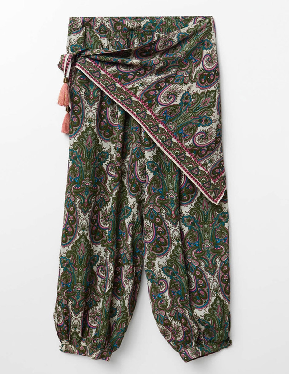Pantalón relaxed amplio para mujer 6