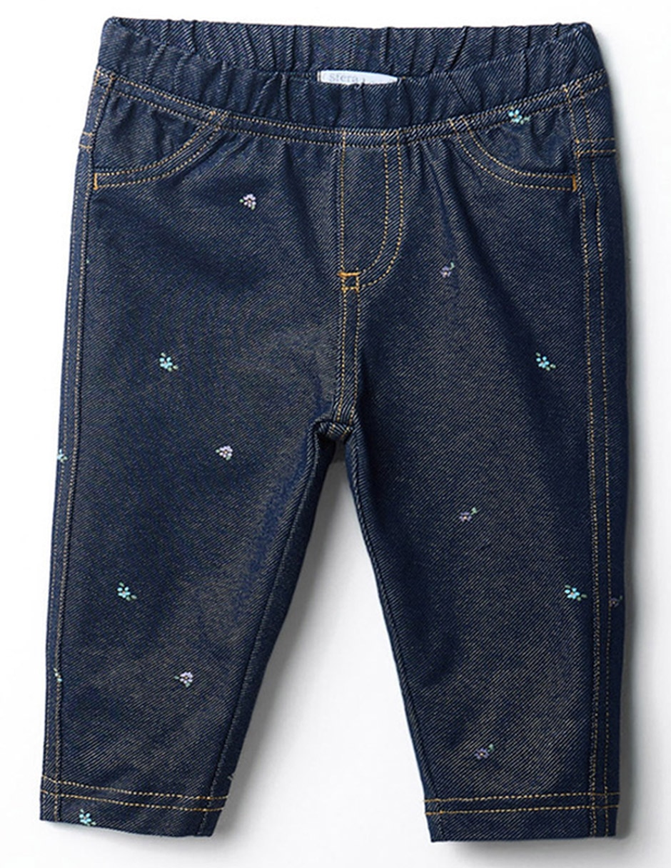 Jeans skinny lavado medio para niña Jeans skinny lavado medio para niña