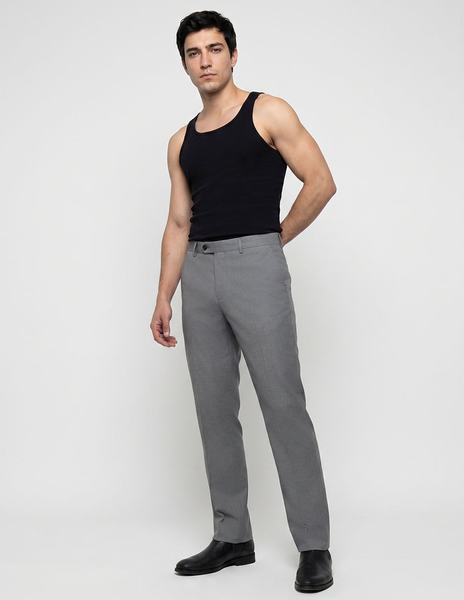 Pantalón formal de vestir recto para hombre Pantalón formal de vestir recto para hombre