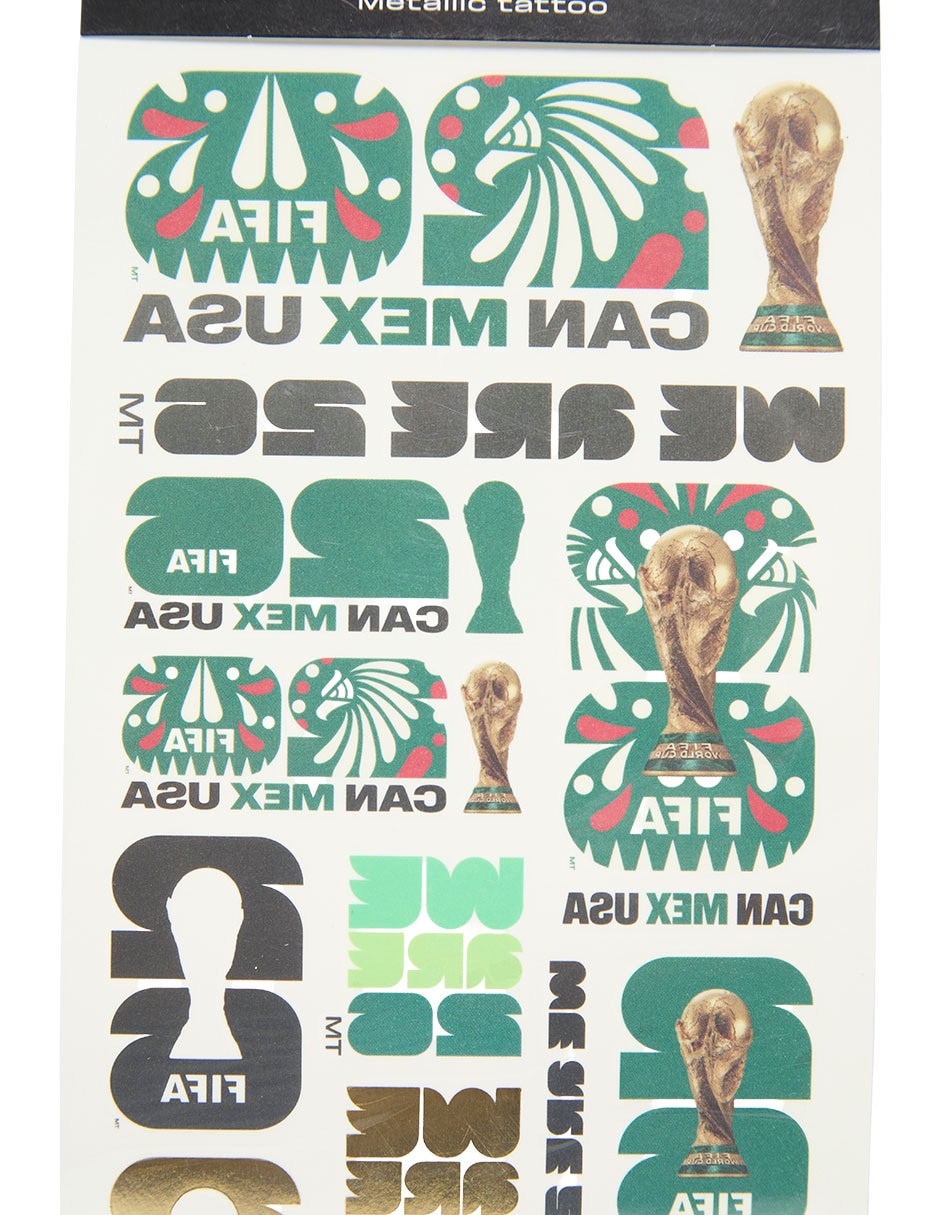 TRU ESTAMPA TATUAJE MUNDIAL