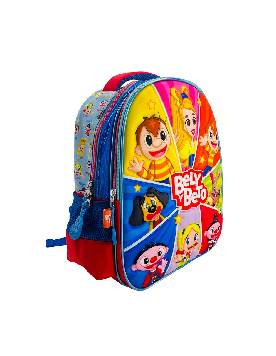 Mochila escolar bely y beto mejores amigos unisex
