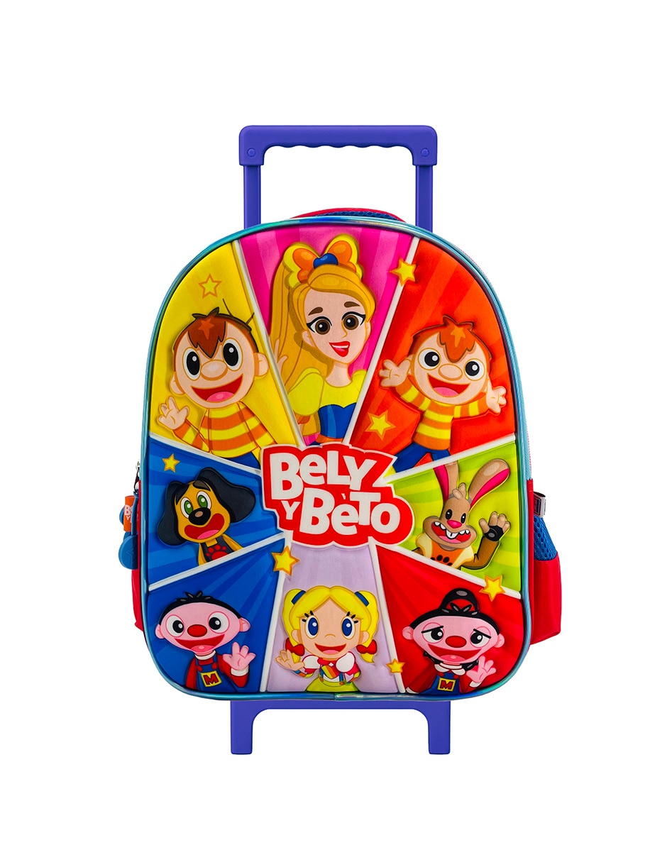 Mochila con ruedas escolar bely y beto Fotorama mejores amigos unisex