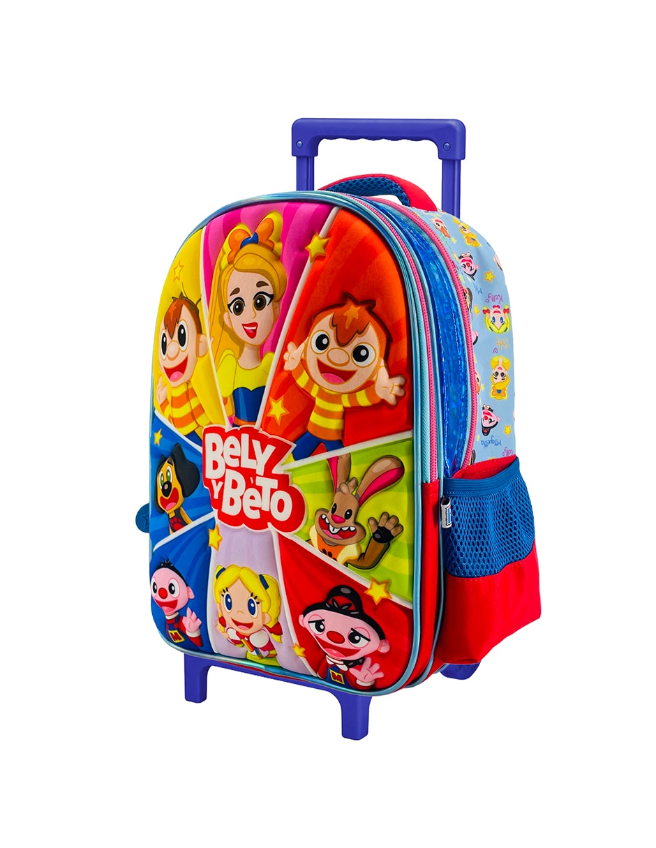 Mochila con ruedas escolar bely y beto Fotorama mejores amigos unisex