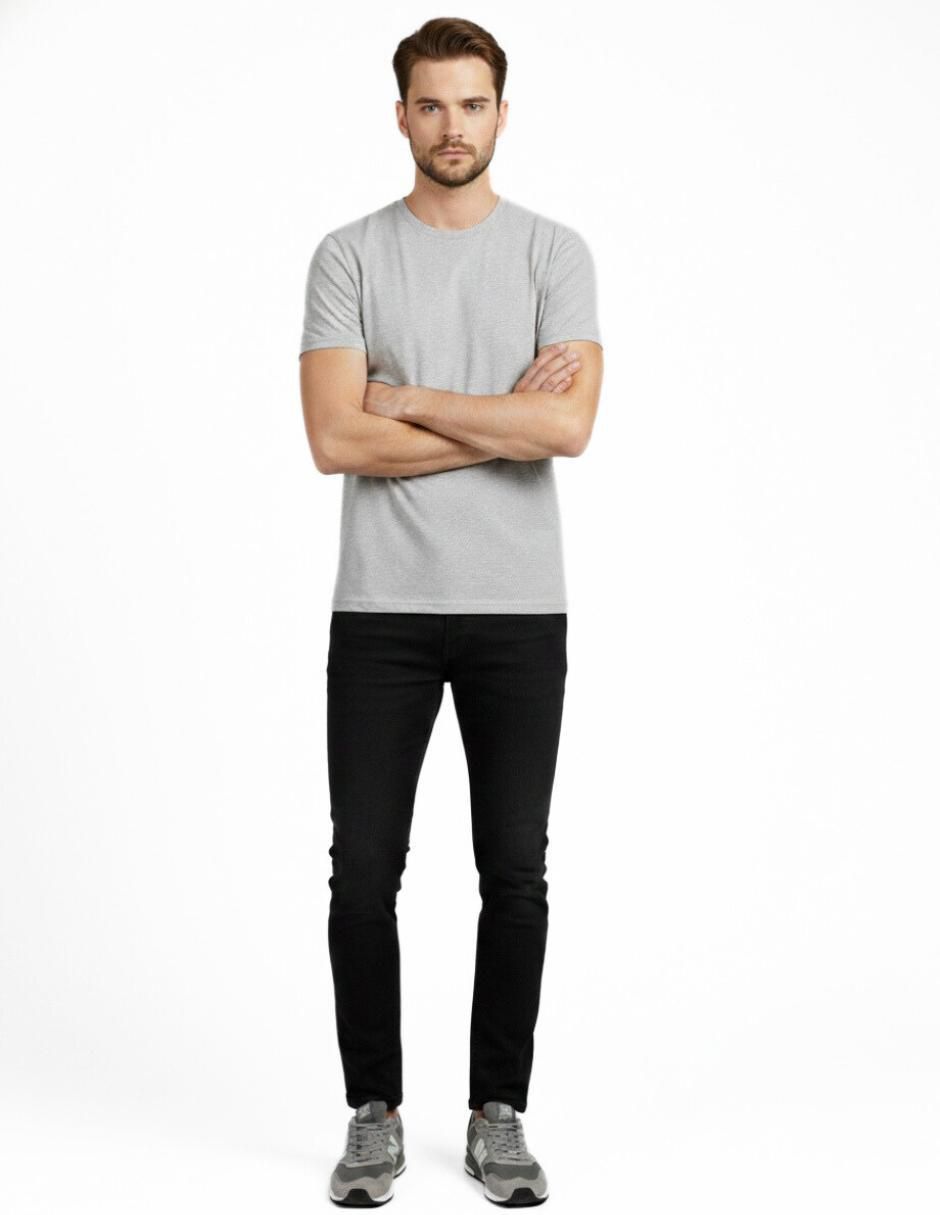 Set playera cuello redondo para hombre 9