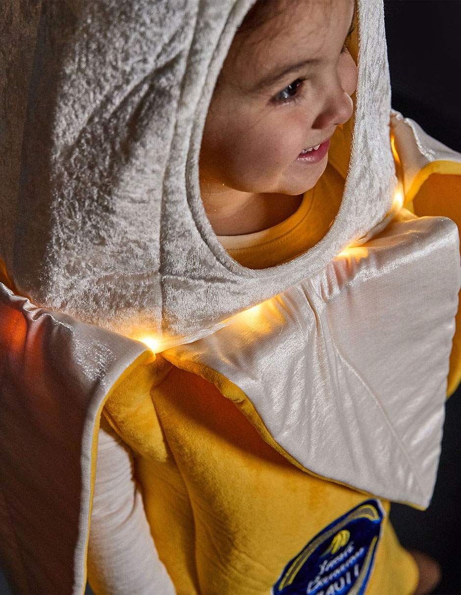 Disfraz banana light up de platano unisex 6