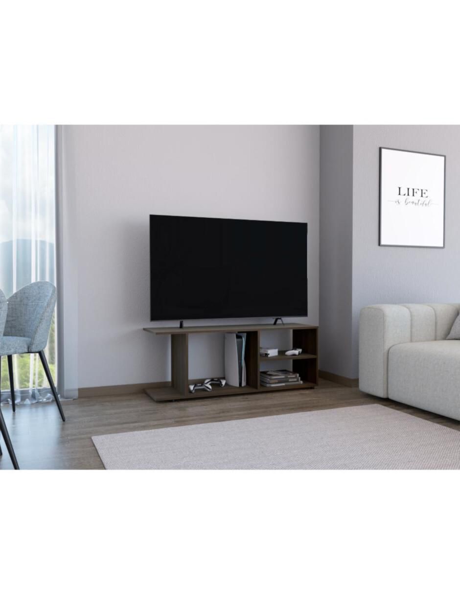 Mueble de TV armable de melamina 5