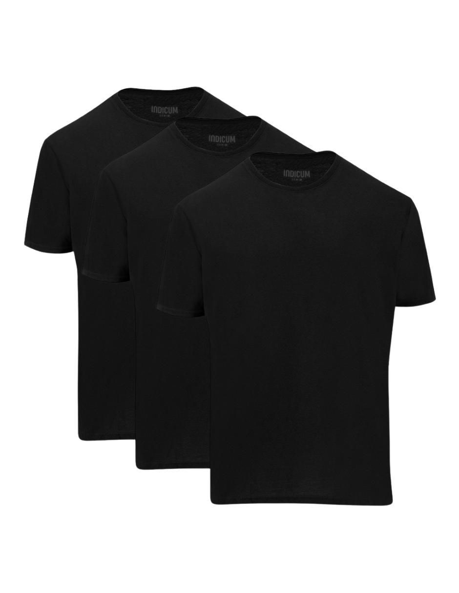 Set playera Indicum Básicos cuello redondo para hombre Set playera Indicum Básicos cuello redondo para hombre