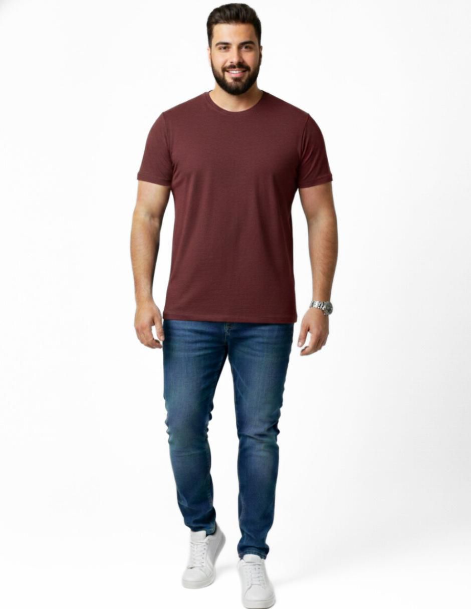 Set playera Indicum Básicos cuello redondo para hombre 9