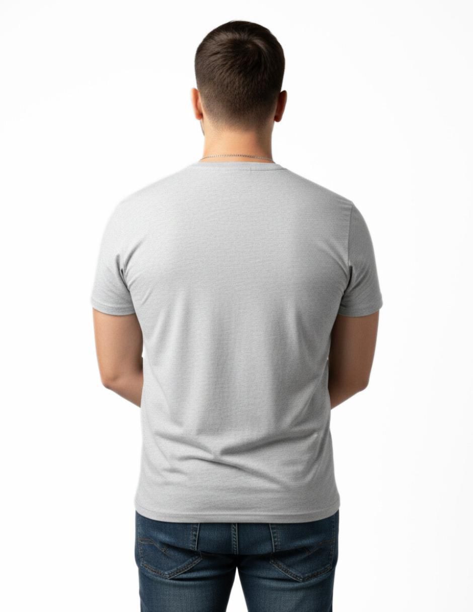 Set playera Indicum Básicos cuello redondo para hombre 5
