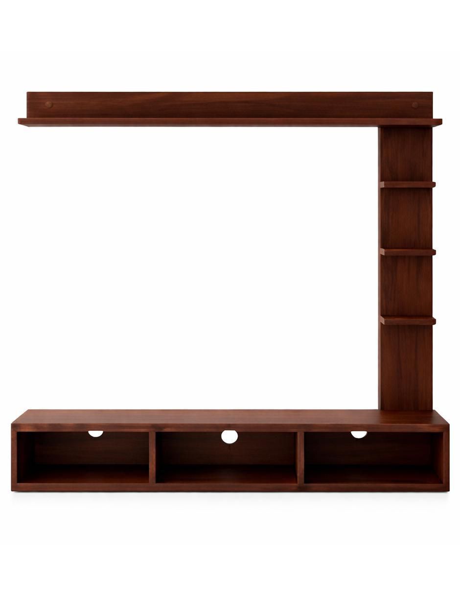 Mueble flotante para TV armable de melamina