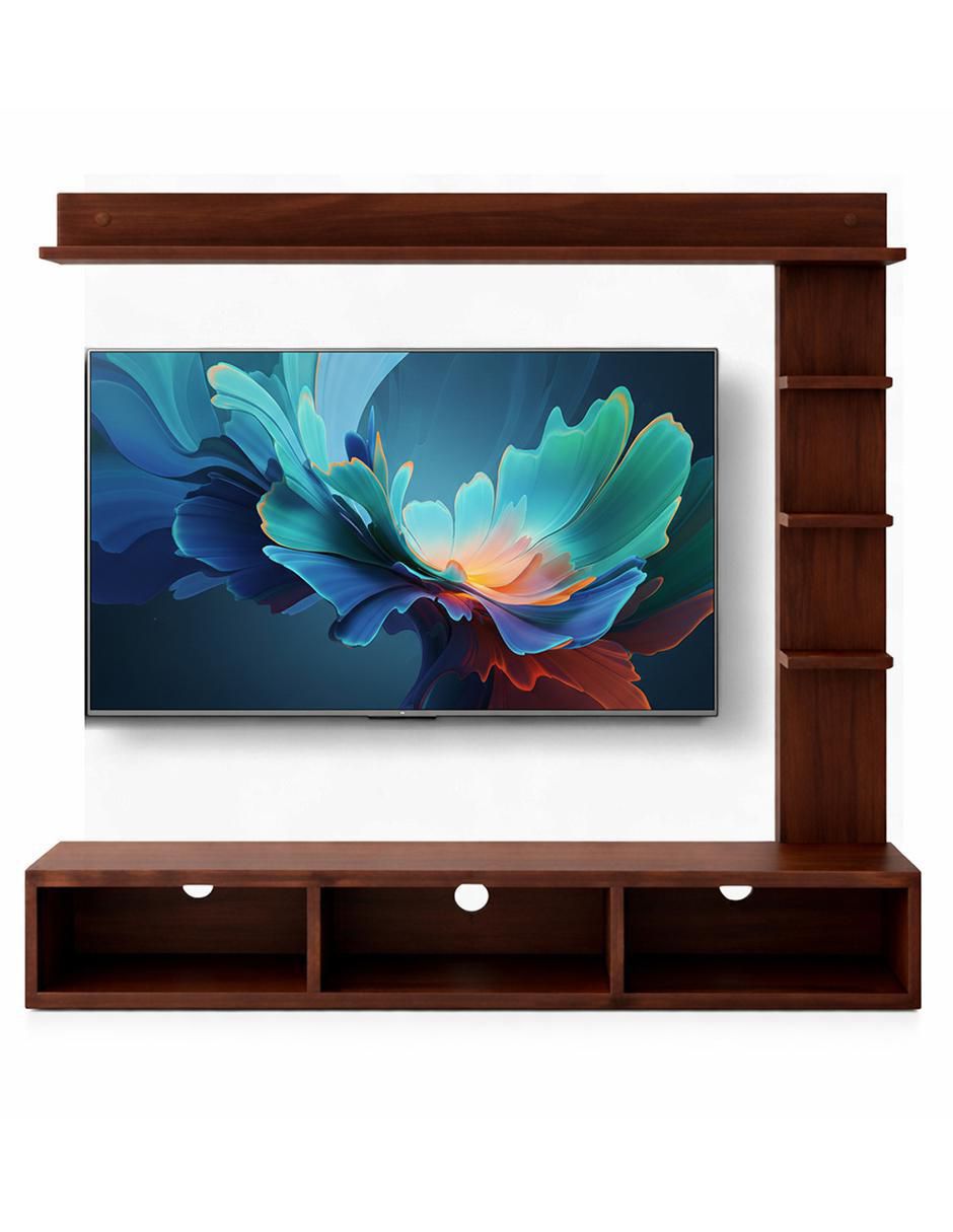 Mueble flotante para TV armable de melamina 5