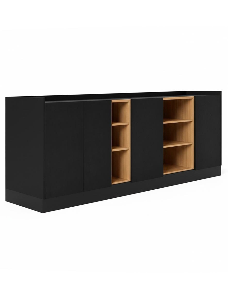 Mueble de TV armable de melamina 3