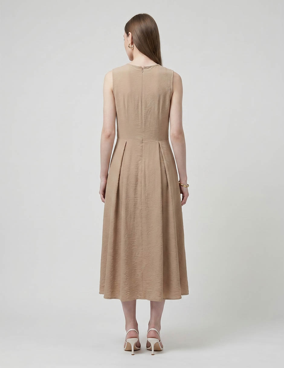 Vestido midi casual parallel abril "para mujer" 2
