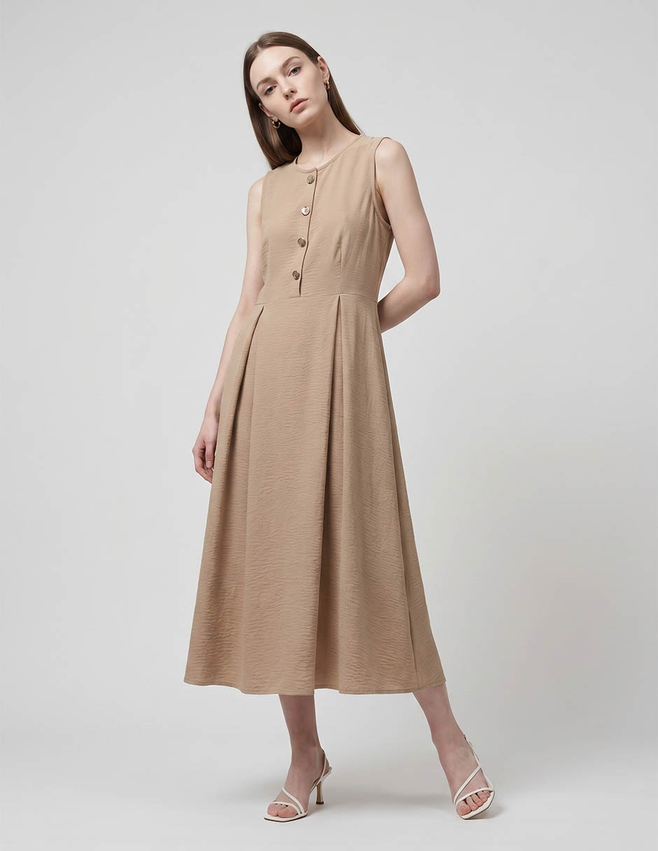 Vestido midi casual parallel abril "para mujer" 3