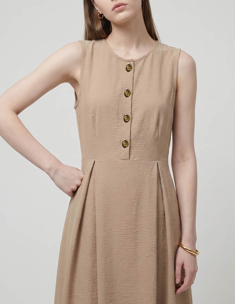 Vestido midi casual parallel abril "para mujer" 4