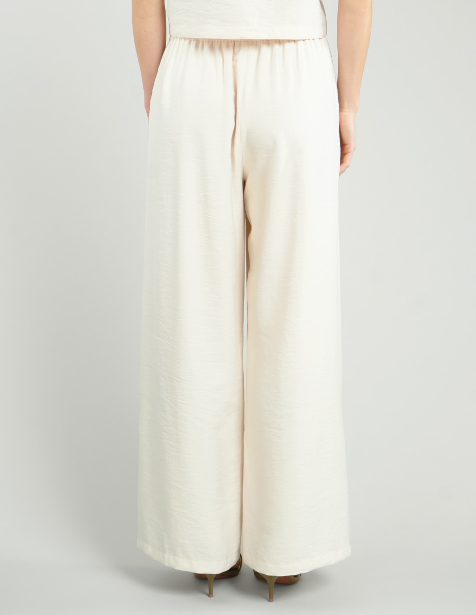 Pantalón regular wide leg para mujer 2