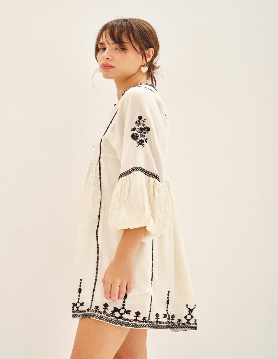 Vestido corto casual no aplica "para mujer" 2