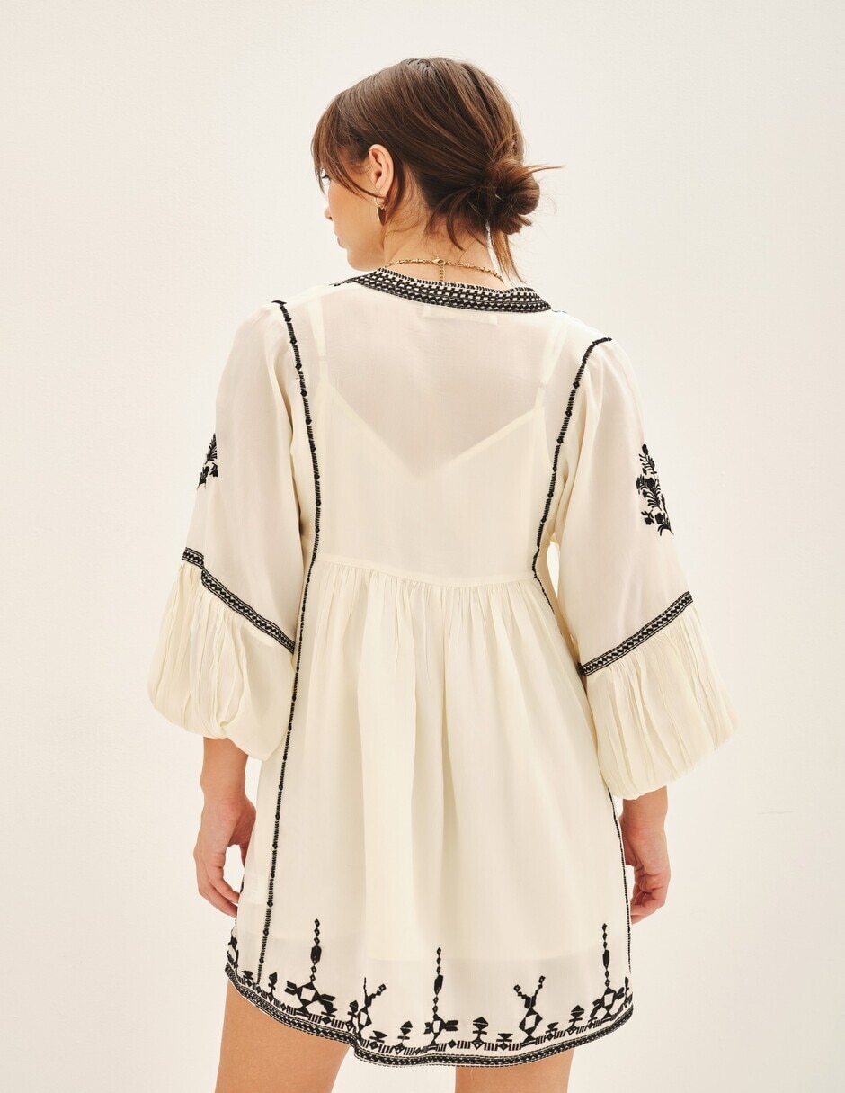 Vestido corto casual no aplica "para mujer" 3