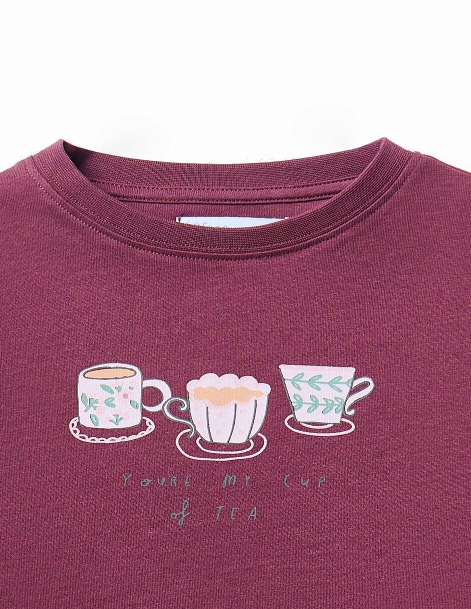 Playera manga corta para niña 2