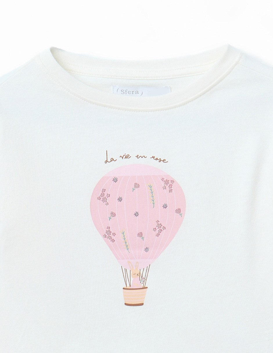 Playera manga larga para niña 2