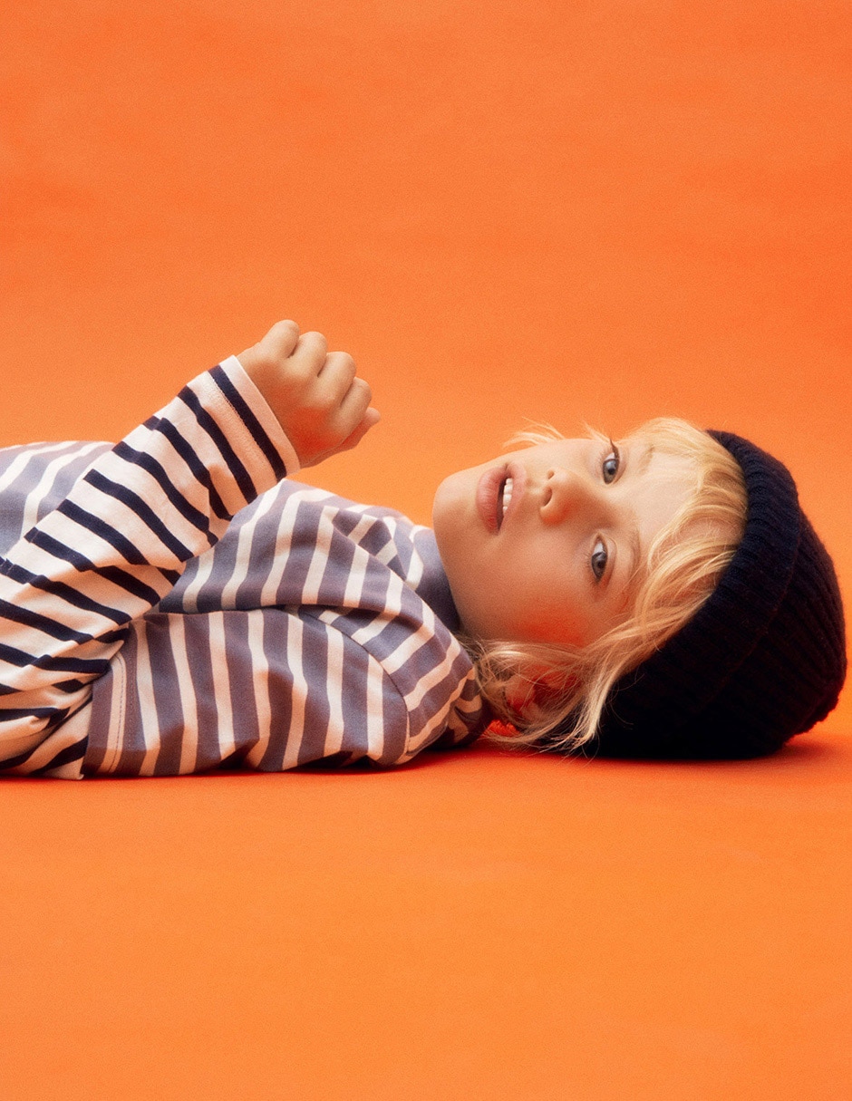 Playera manga larga para niño Playera manga larga para niño