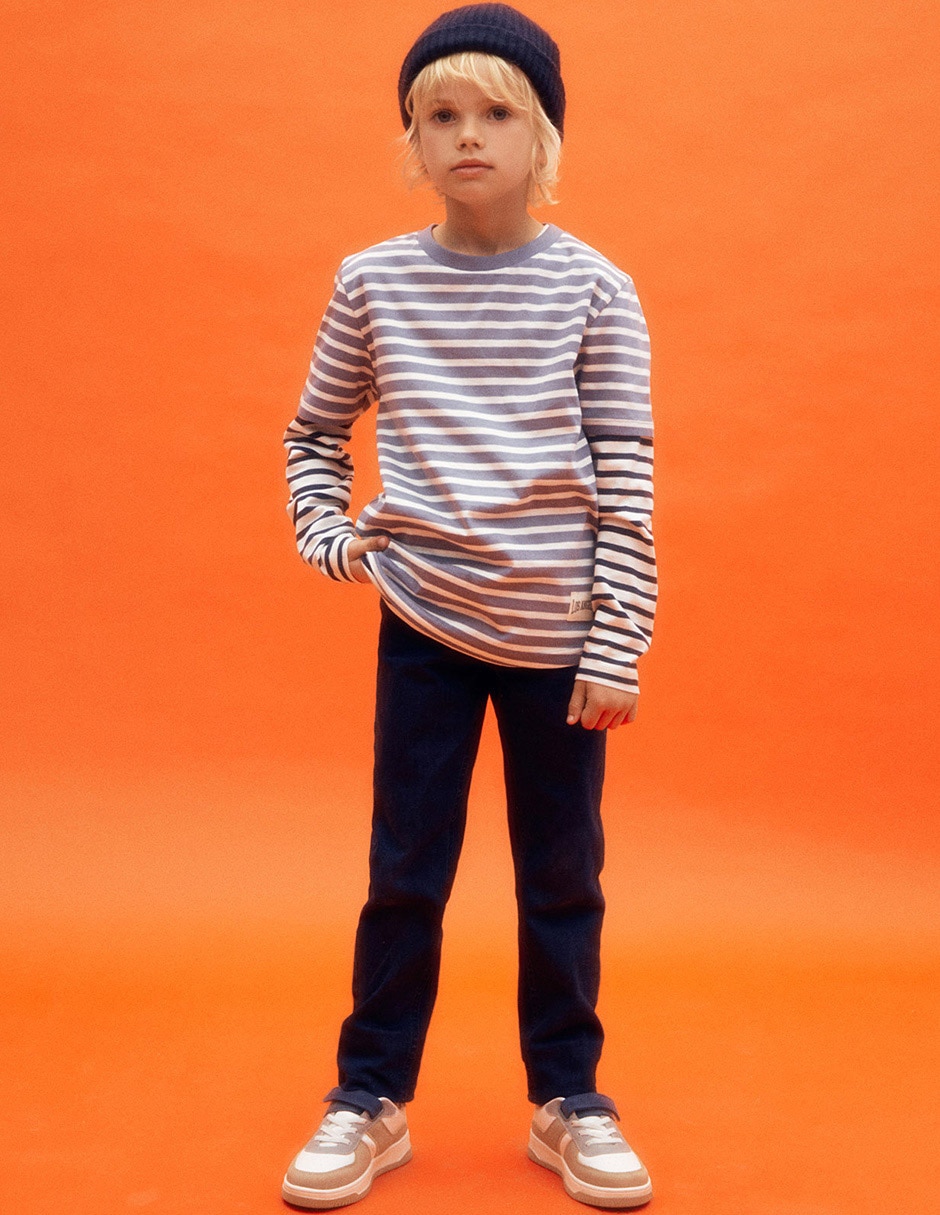 Playera manga larga para niño 2