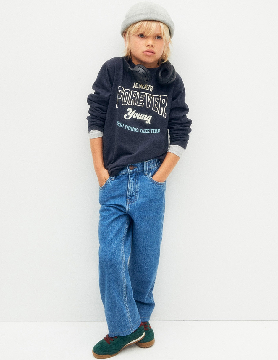 Playera manga larga para niño 2