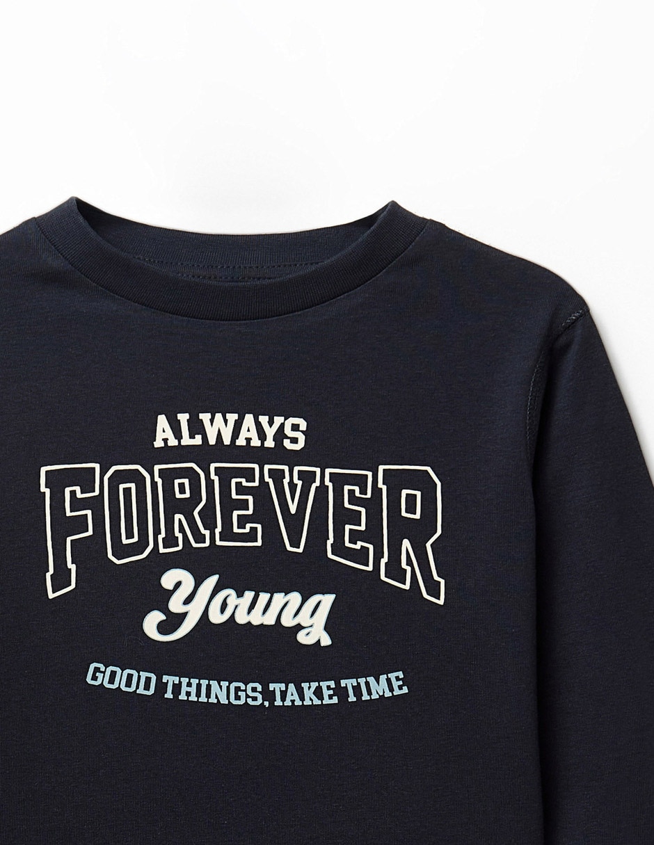 Playera manga larga para niño 4