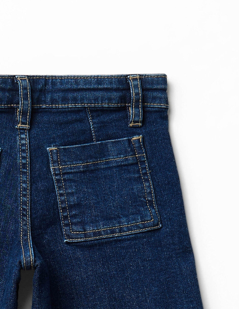 Jeans wide leg para niña 2