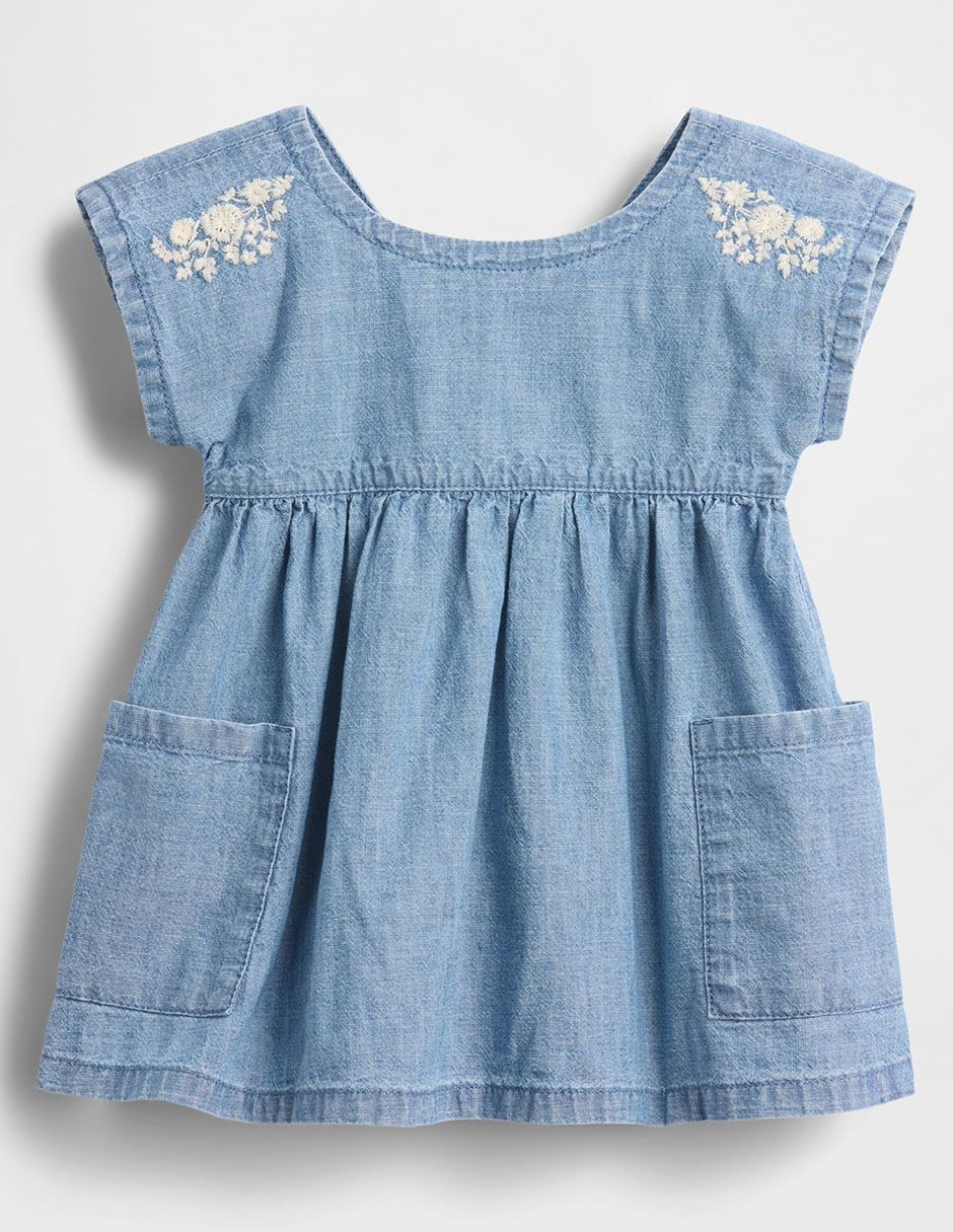 Vestido de algodón para bebe