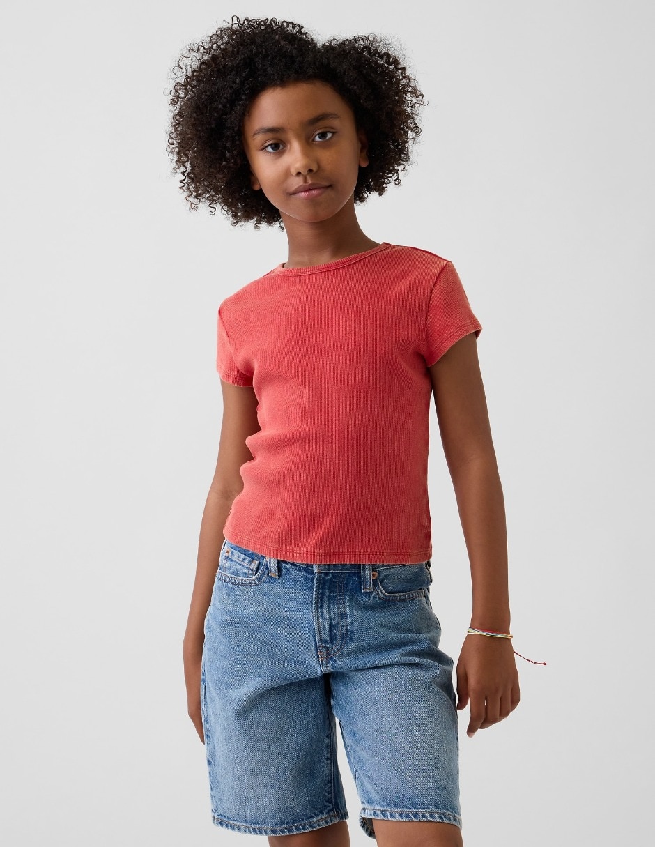 Playera Manga Corta Para Ni–o