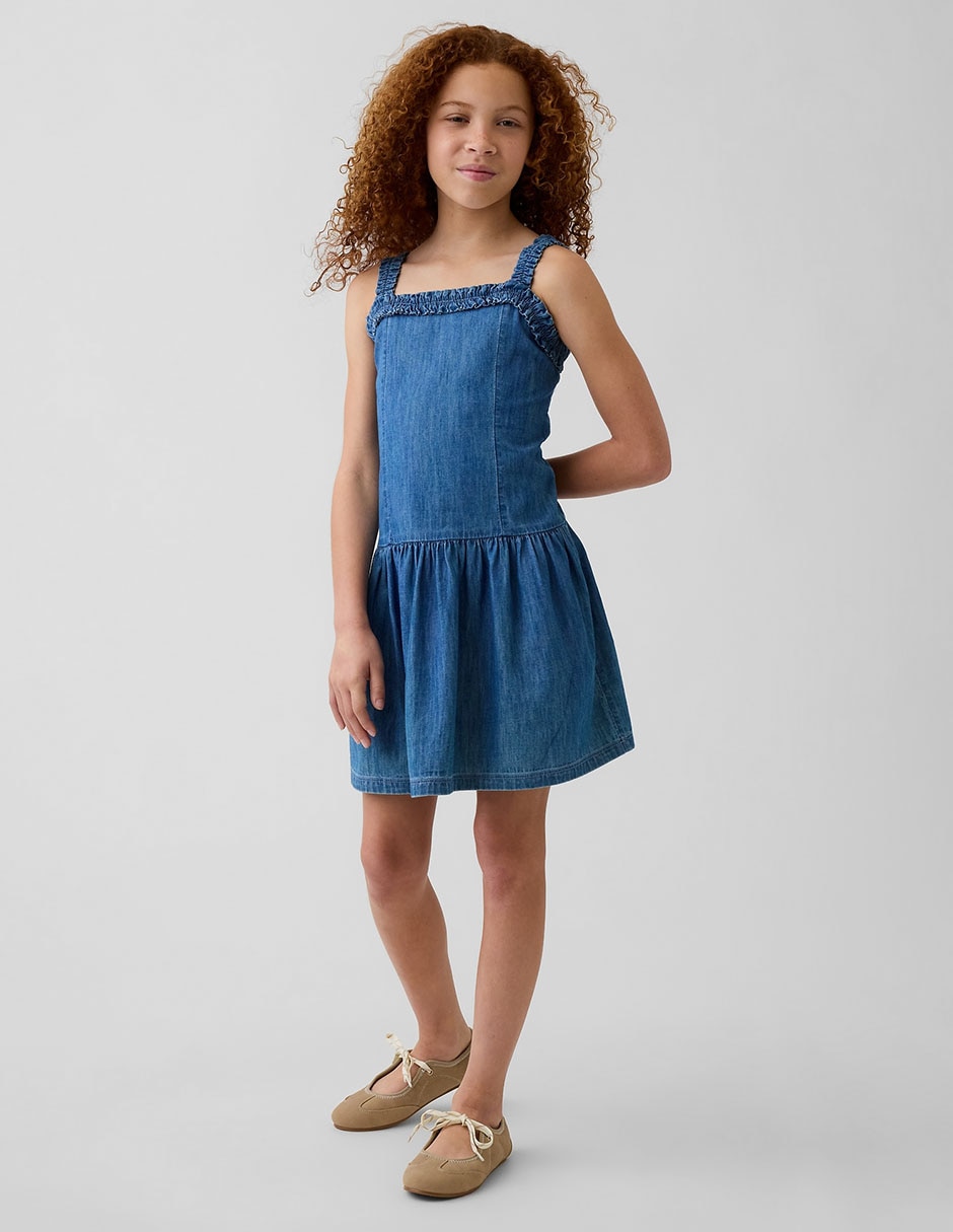 Vestido sin manga para niña Vestido sin manga para niña
