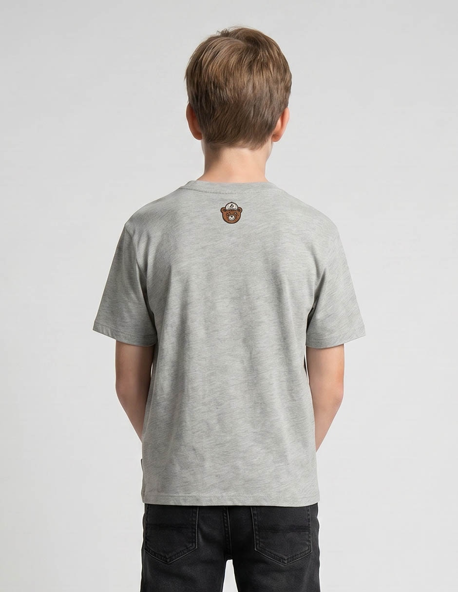 Playera Manga Corta Para Niño