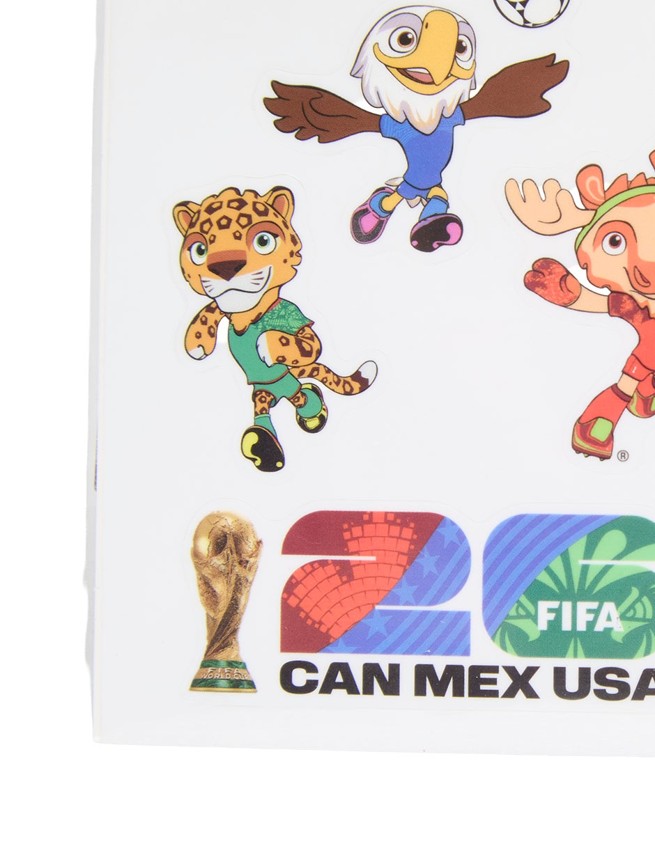 TRU ESTAMPAS VINIL FIFA MASCOTAS