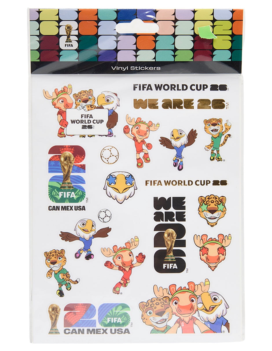 TRU ESTAMPAS VINIL FIFA MASCOTAS