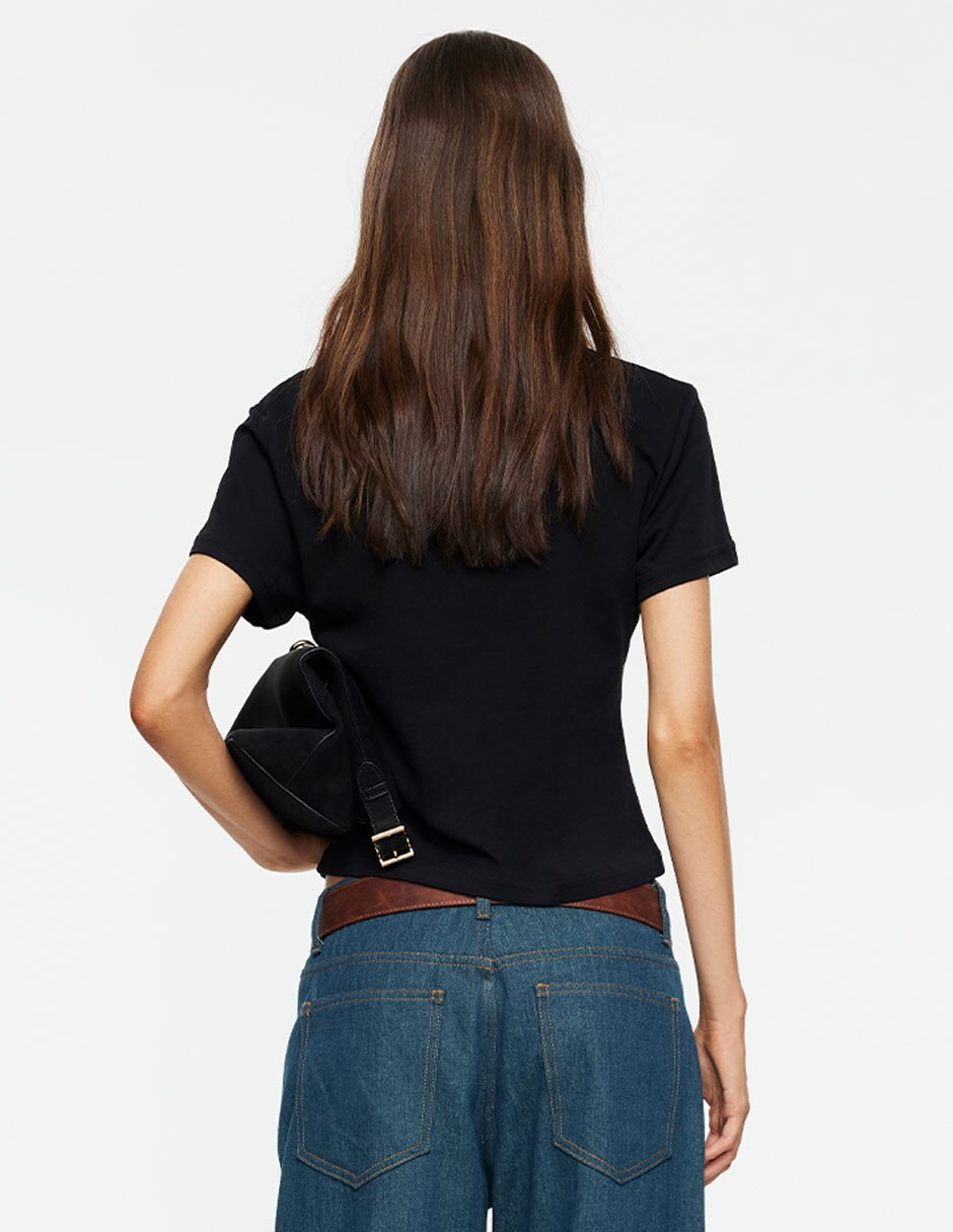 Playera manga corta para mujer 2