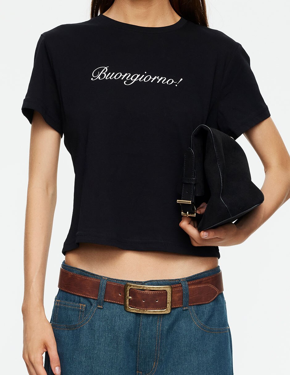Playera manga corta para mujer 4